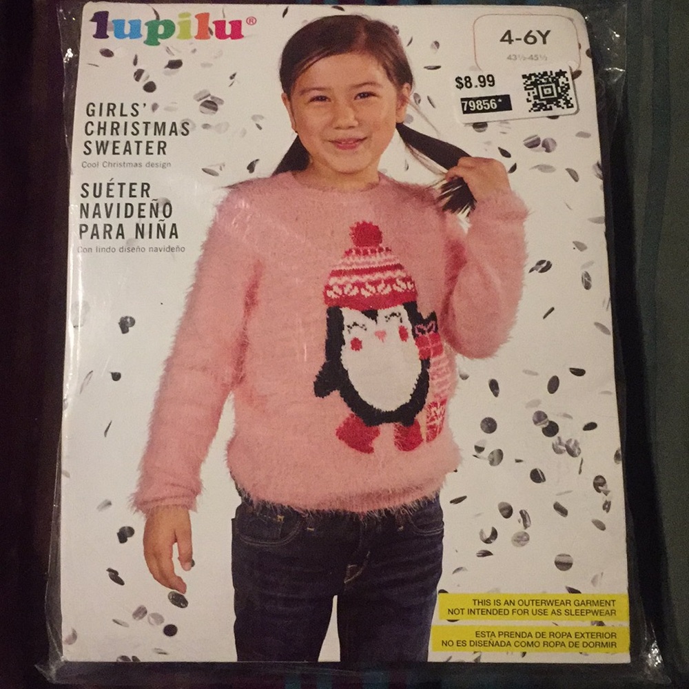 Lupilu girls sweater 4-6Y